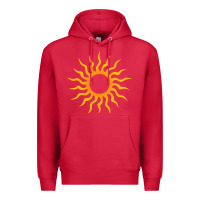 Cardinal tribal sun Premium Hoodie - artisFamous