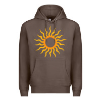 Coffee tribal sun Premium Hoodie - artisFamous