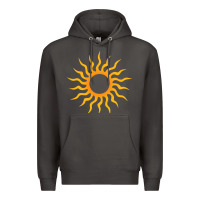 Smoke tribal sun Premium Hoodie - artisFamous