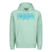 Seafoam why are you so obsessed with me Premium Hoodie - artisFamous