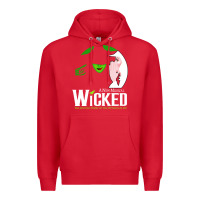 Red wicked halloween Premium Hoodie - artisFamous