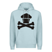 Blue Mist johnny cupcakes funny skull Premium Hoodie - artisFamous