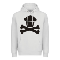 Dove Grey johnny cupcakes funny skull Premium Hoodie - artisFamous
