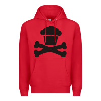 Red johnny cupcakes funny skull Premium Hoodie - artisFamous