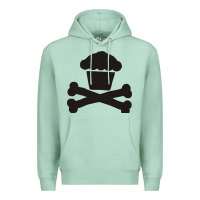 Seafoam johnny cupcakes funny skull Premium Hoodie - artisFamous
