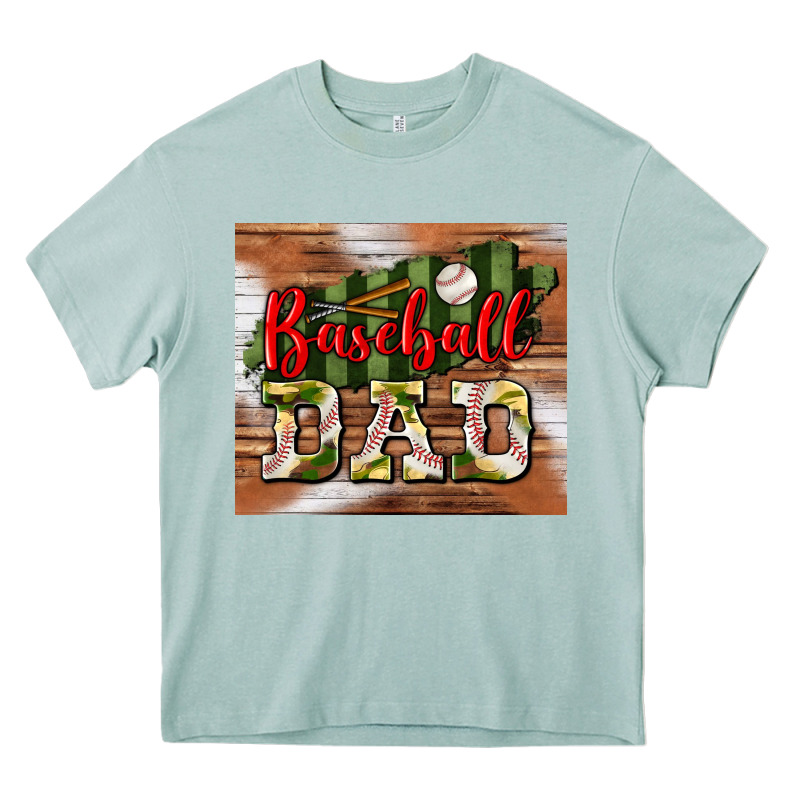 Baseball Dad Tumbler Heavy Core Tee by BundleAndBundleShop | Teevron