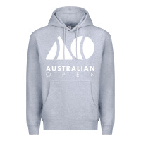 Heather Grey Australian Open Premium Hoodie - artisFamous