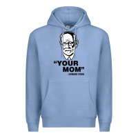 Colony Blue your mom  Sigmund Freud Premium Hoodie - artisFamous