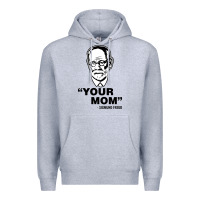 Heather Grey your mom  Sigmund Freud Premium Hoodie - artisFamous