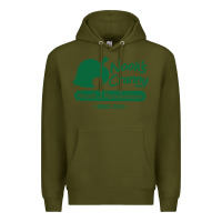 Army Green Nook's Cranny Premium Hoodie - artisFamous