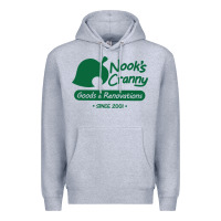 Heather Grey Nook's Cranny Premium Hoodie - artisFamous
