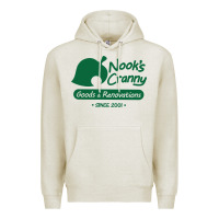 Oatmeal Heather Nook's Cranny Premium Hoodie - artisFamous