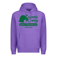Purple Nook's Cranny Premium Hoodie - artisFamous