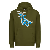 Army Green kokopeli funny Premium Hoodie - artisFamous