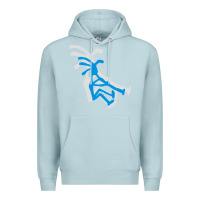 Blue Mist kokopeli funny Premium Hoodie - artisFamous