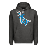 Charcoal Heather kokopeli funny Premium Hoodie - artisFamous