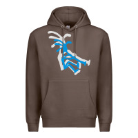 Coffee kokopeli funny Premium Hoodie - artisFamous
