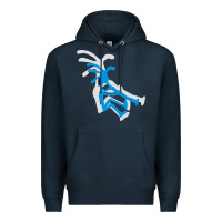 Navy kokopeli funny Premium Hoodie - artisFamous