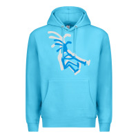Ocean Blue kokopeli funny Premium Hoodie - artisFamous