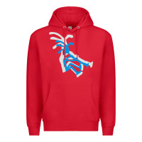 Red kokopeli funny Premium Hoodie - artisFamous