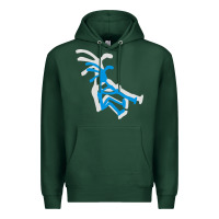 Sports Green kokopeli funny Premium Hoodie - artisFamous