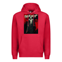 Cardinal friday the 13th jason drip Premium Hoodie - artisFamous
