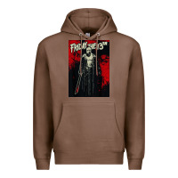 Chestnut friday the 13th jason drip Premium Hoodie - artisFamous