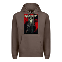 Coffee friday the 13th jason drip Premium Hoodie - artisFamous