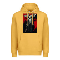 Mustard friday the 13th jason drip Premium Hoodie - artisFamous