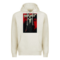 Oatmeal Heather friday the 13th jason drip Premium Hoodie - artisFamous