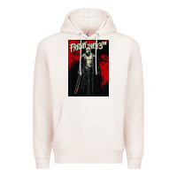 Pale Pink friday the 13th jason drip Premium Hoodie - artisFamous
