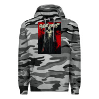 Slate Camo friday the 13th jason drip Premium Hoodie - artisFamous