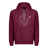 Burgundy Sturgill Simpson Premium Hoodie - artisFamous