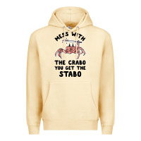 Pina Colada mess with the crabo you get the stabo Premium Hoodie - artisFamous