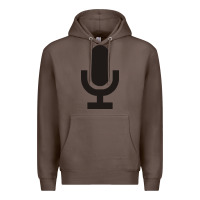 Coffee microphone funny music Premium Hoodie - artisFamous