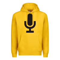 Lemon microphone funny music Premium Hoodie - artisFamous