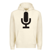 Sandshell microphone funny music Premium Hoodie - artisFamous