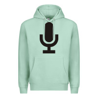 Seafoam microphone funny music Premium Hoodie - artisFamous