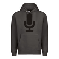 Smoke microphone funny music Premium Hoodie - artisFamous
