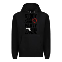 Black study like sam party like dean Premium Hoodie - artisFamous