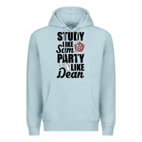 Blue Mist study like sam party like dean Premium Hoodie - artisFamous