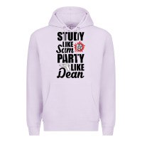 Lilac study like sam party like dean Premium Hoodie - artisFamous