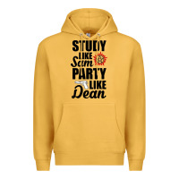 Mustard study like sam party like dean Premium Hoodie - artisFamous