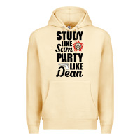 Pina Colada study like sam party like dean Premium Hoodie - artisFamous