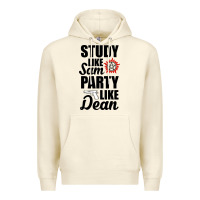 Sandshell study like sam party like dean Premium Hoodie - artisFamous
