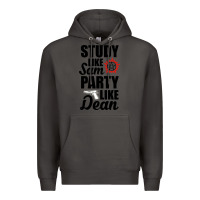 Smoke study like sam party like dean Premium Hoodie - artisFamous