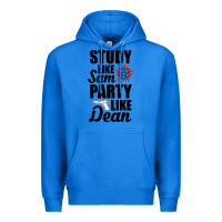 True Royal study like sam party like dean Premium Hoodie - artisFamous