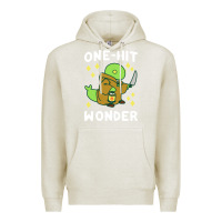 Oatmeal Heather one hit wonder   tonberry Premium Hoodie - artisFamous