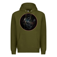 Army Green Sturgill Simpson Star Premium Hoodie - artisFamous