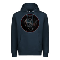 Navy Sturgill Simpson Star Premium Hoodie - artisFamous